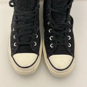 Converse Chuck 70 Suede High Seasonal Color Black Size US 10 Women